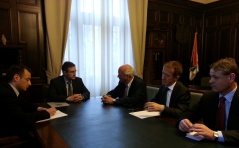11. februar 2014. Susret predsednika Narodne skupštine sa specijalnim predstavnikom predsedavajućeg OEBS-a za Zapadni Balkan 